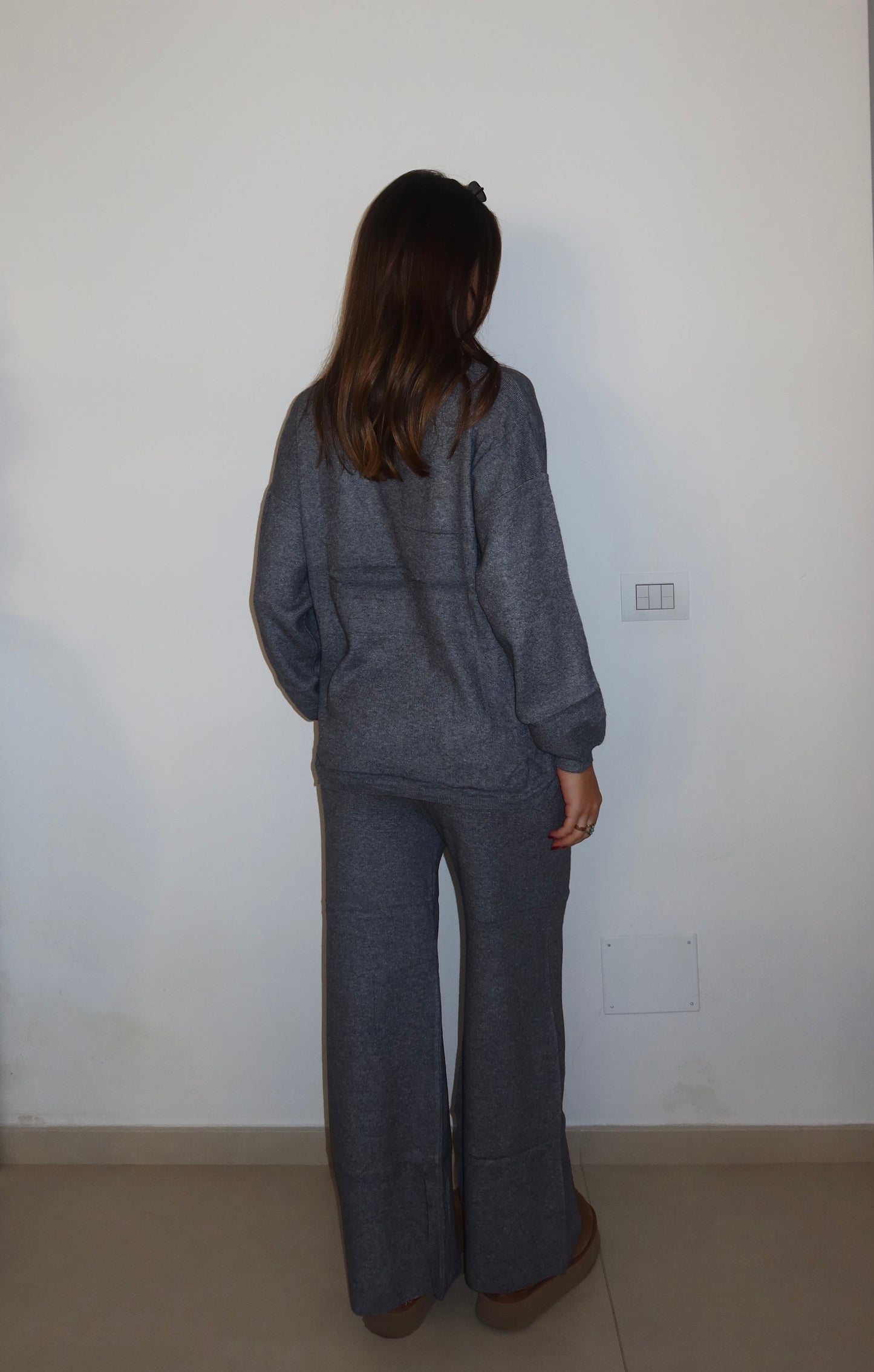 Coordinato Marika grigio