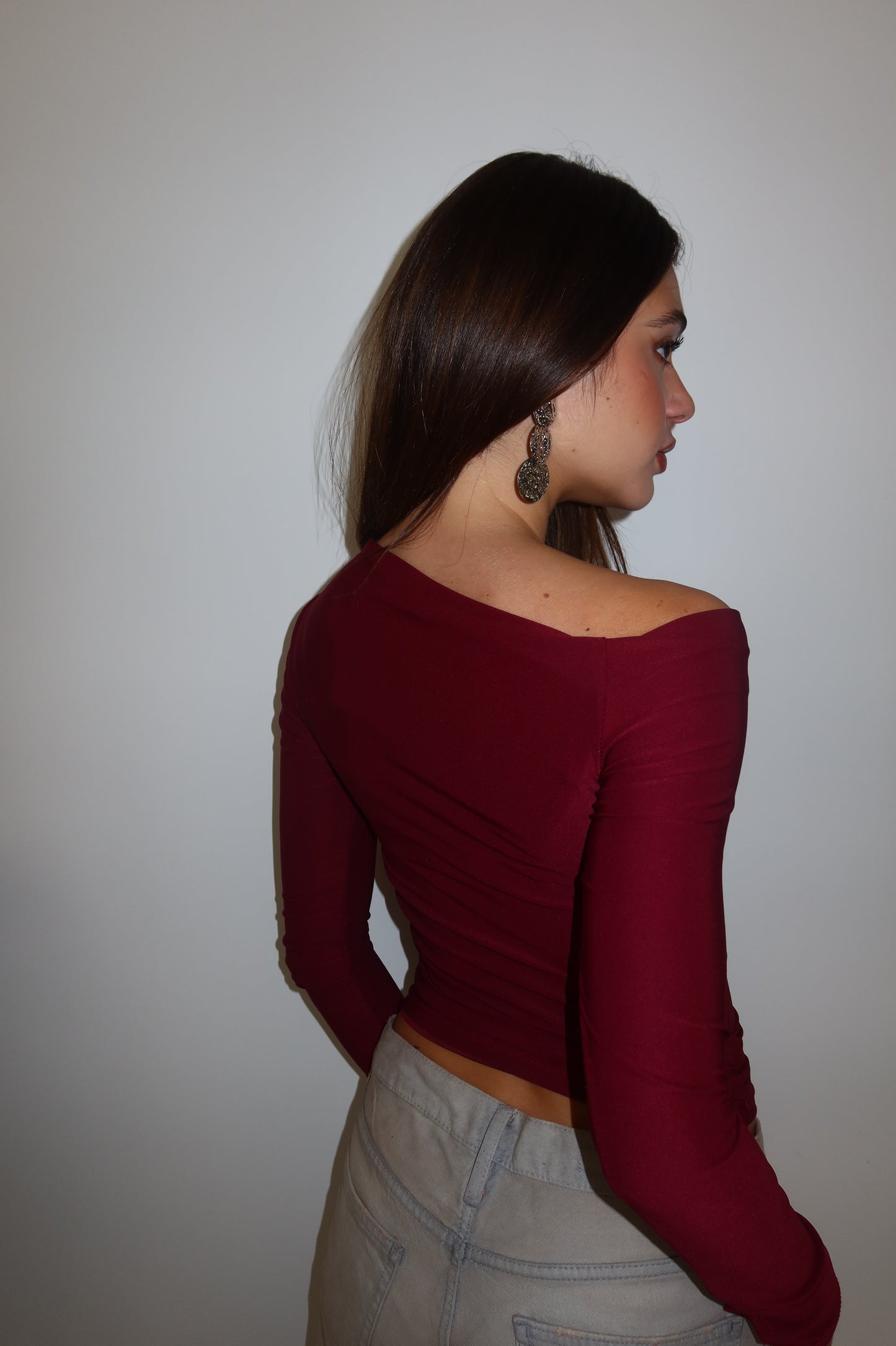 Maglia Kim bordeaux